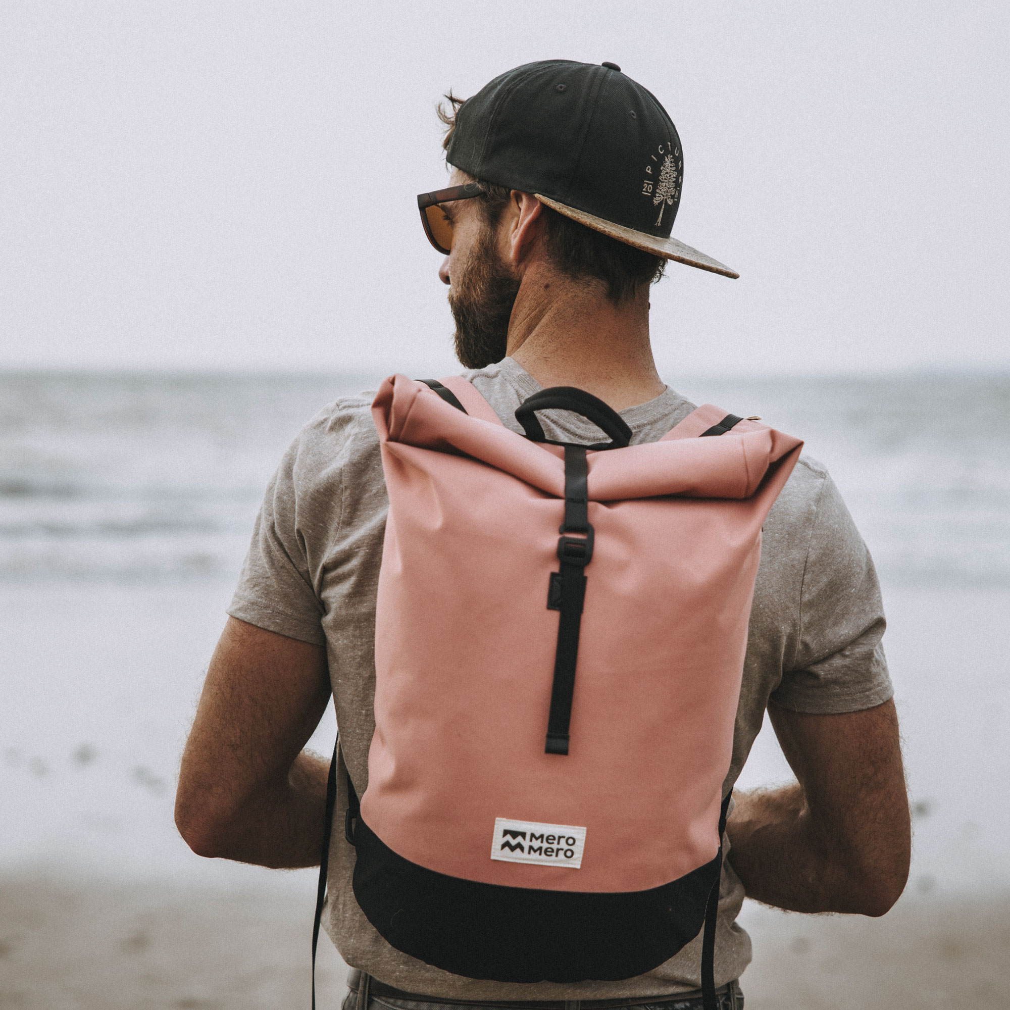 Mini-Squamish roll-top backpack and bicycle bag