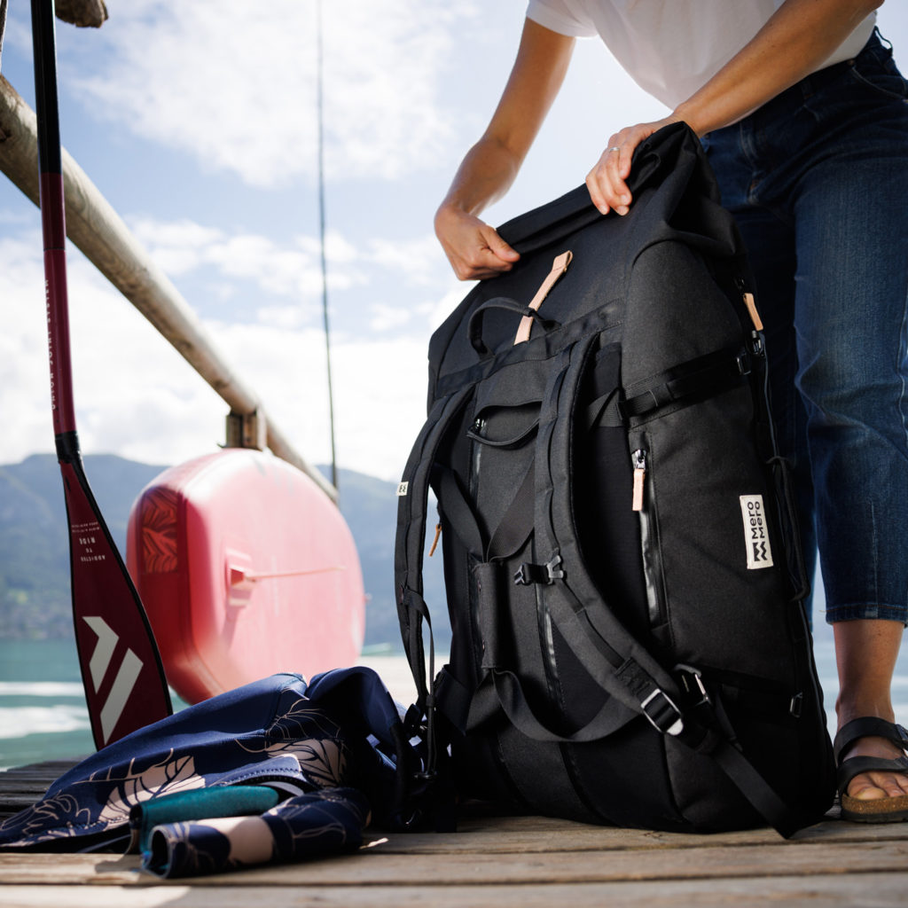 SM GEN roll top travel bag MeroMero