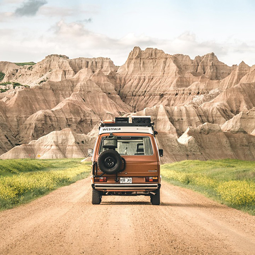 popo Des fenêtres sur le monde - Vanlife - Badlands