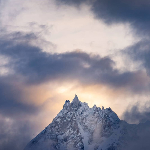 Betrand Lanneau MeroMero Aiguille du Midi Chamonix