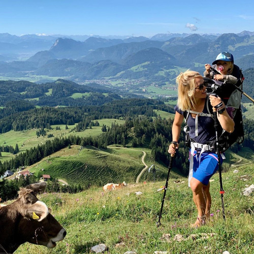 Rando sac de portage maman Alpen Baby