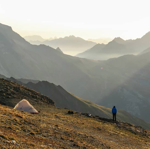 Remi Astegiano bivouac montagne