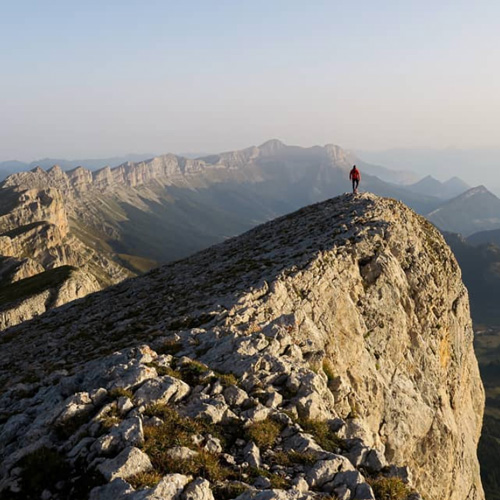 Remi Astegiano Vercors sommet Grand Veymond