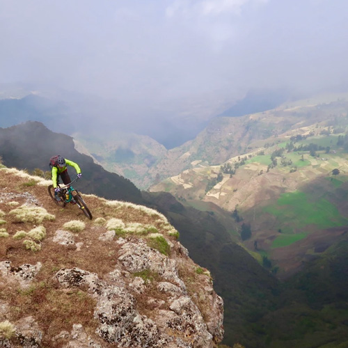 Fred Horny explorateur VTT Ethiopie