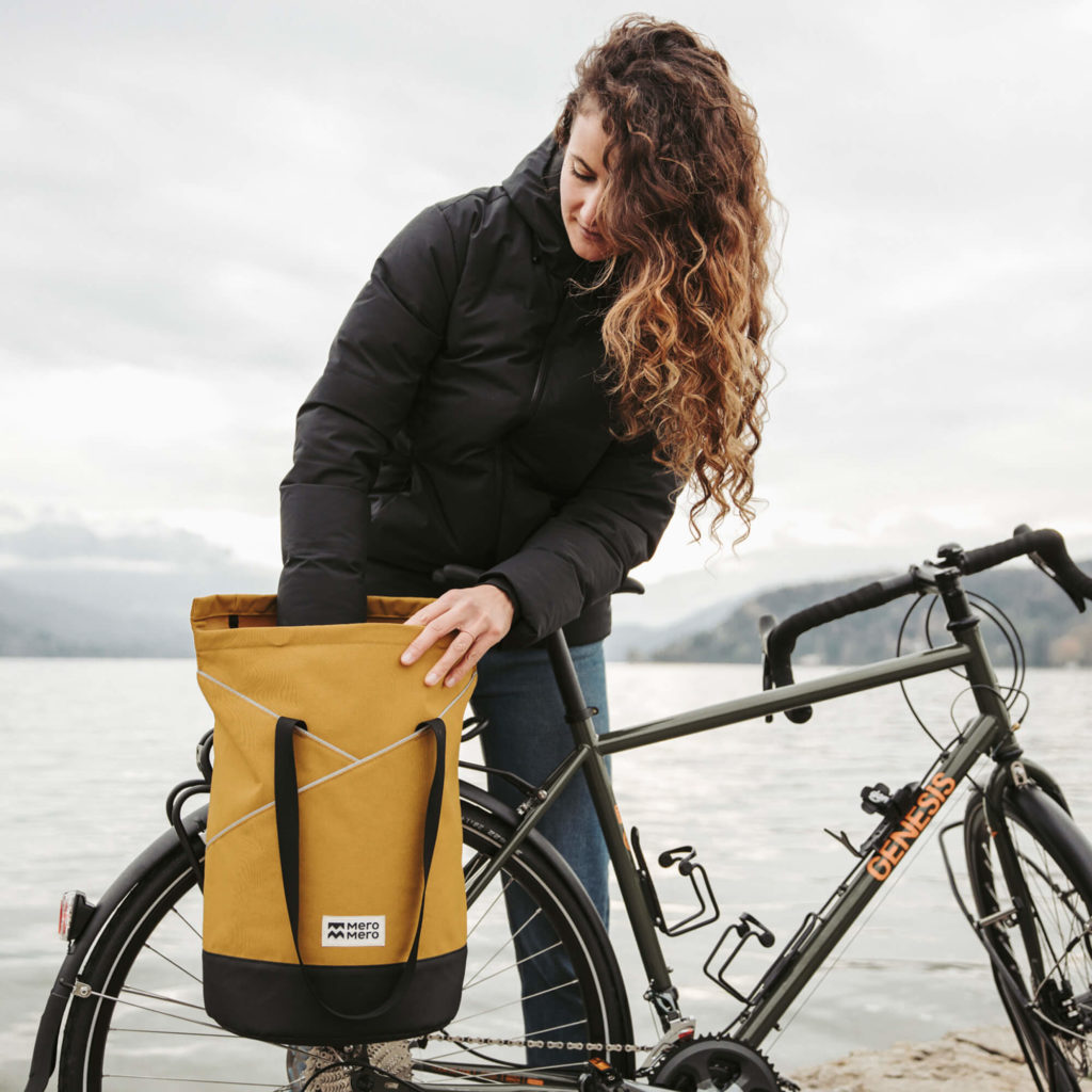 POW : le tote bag qui s'accroche sur un vélo - MeroMero