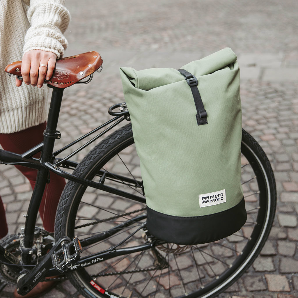 Sacoche de vélo sac à dos - made in France